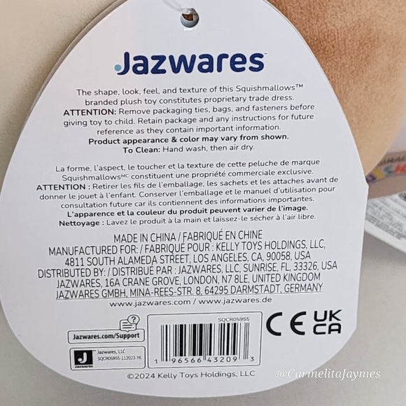 REGINA 🐶 Corgi Dog w Pina Colada Drink Original Squishmallow ☆》NWT《☆ - Picture 7 of 8